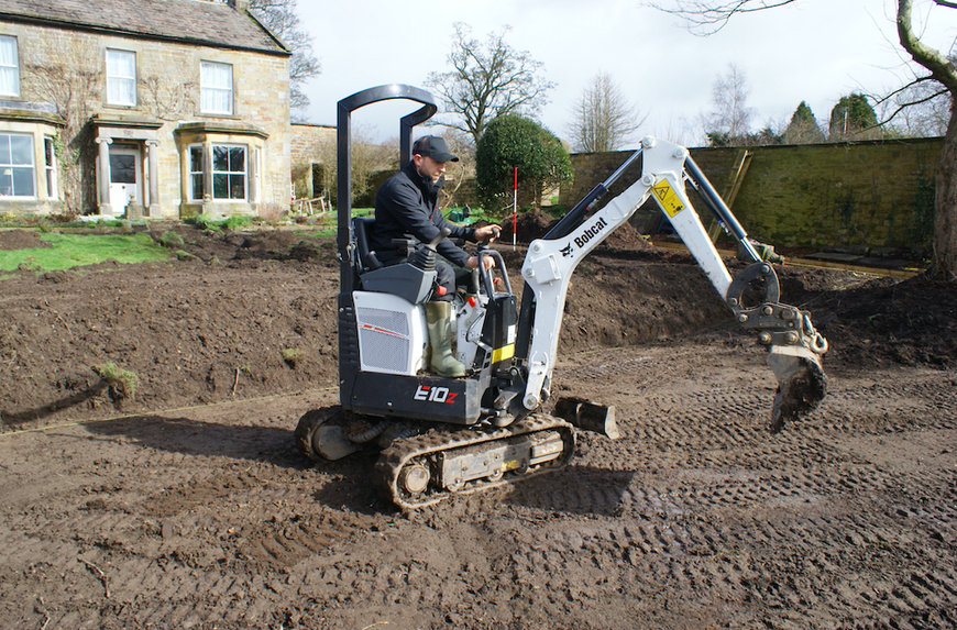UK’s First Bobcat Compact Tractor Working Hard in Yorkshire